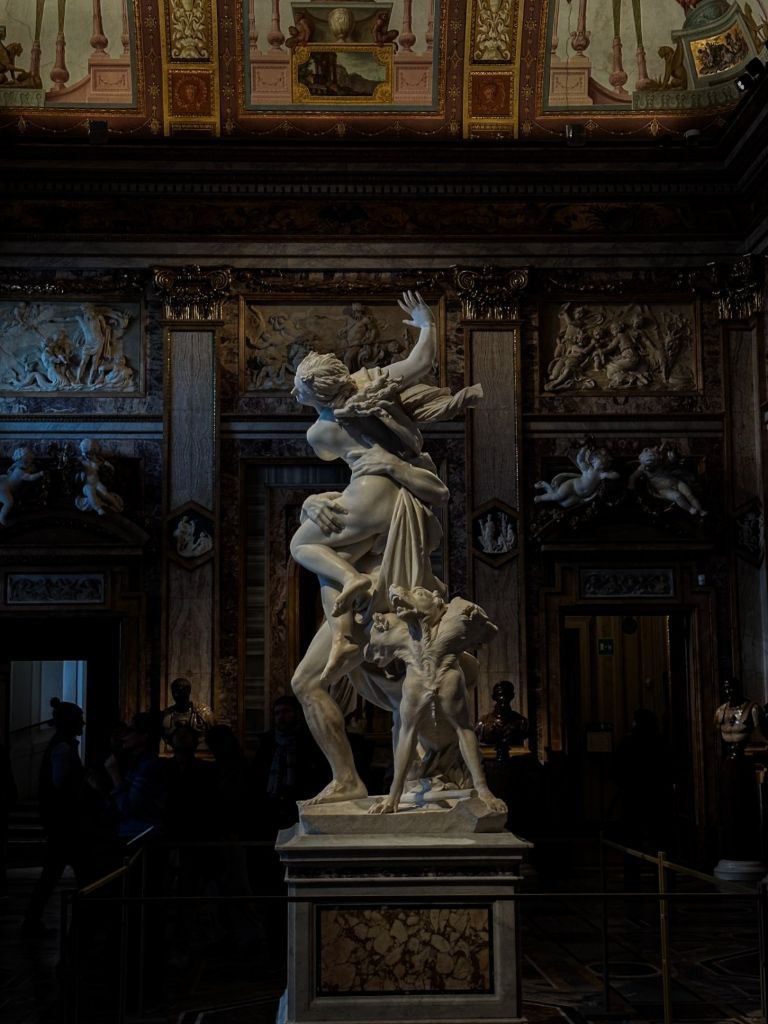 Fotografia de obra de arte em Roma