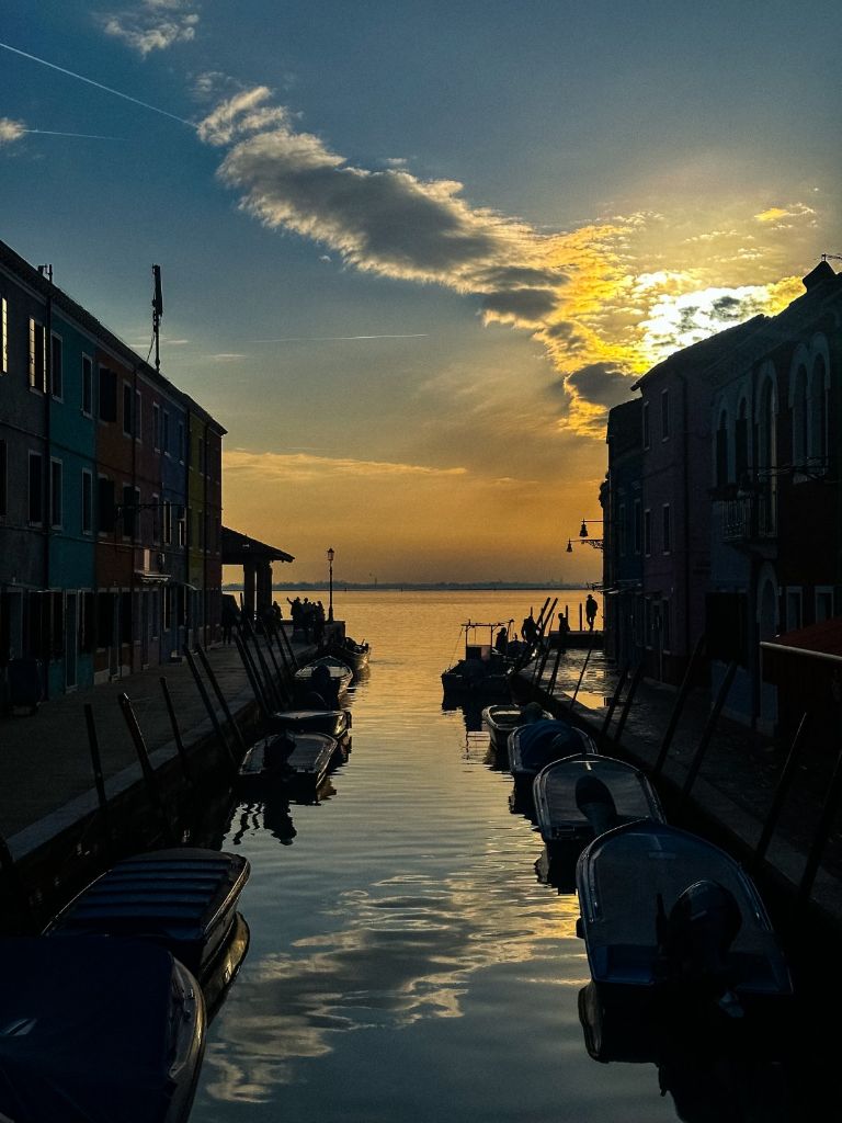 Fotografia de paisagem em Burano, Itália